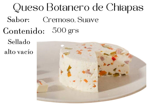 Queso Botanero de Chiapas .500 grs