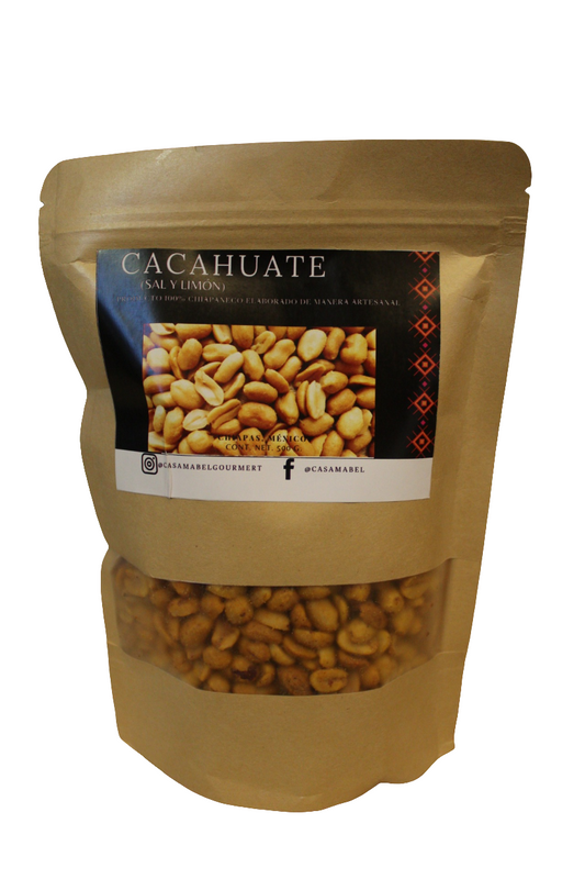 Cacahuate Sal y Limon .500 kg